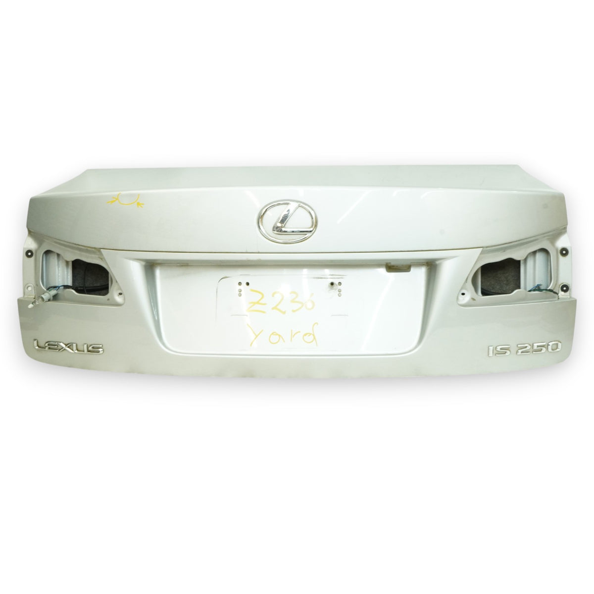 06-08 Lexus IS250 IS350 XE20 Trunk Tailgate Lid Rear 7680153071J2 Silver 1G1 OEM