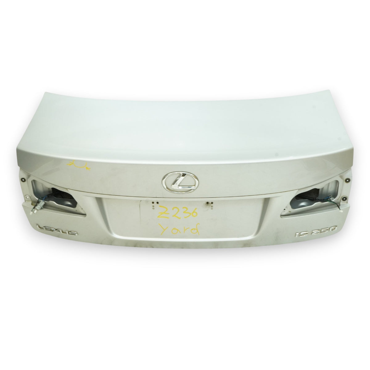 06-08 Lexus IS250 IS350 XE20 Trunk Tailgate Lid Rear 7680153071J2 Silver 1G1 OEM