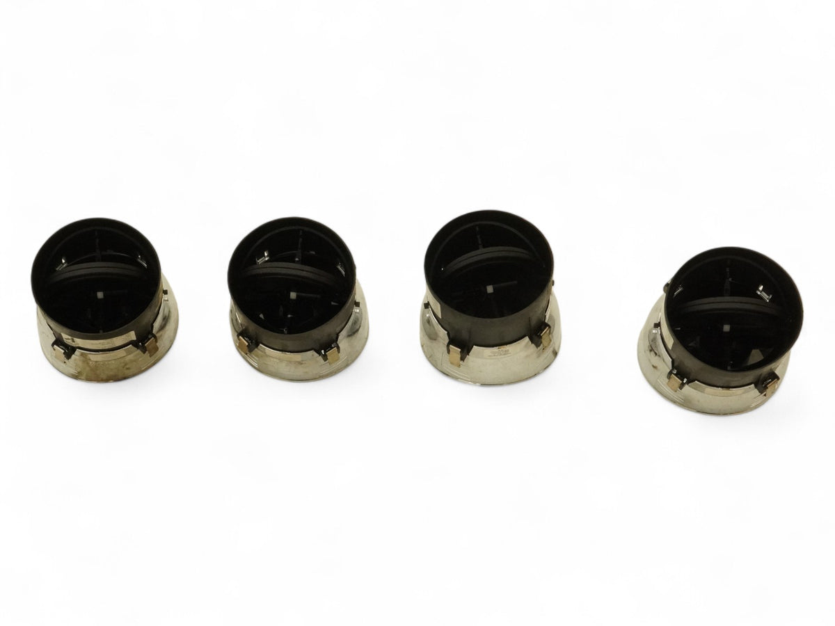 2010-2019 Jaguar XJ X351 Ac Heater Air Vent Grille Nozzle Dash Front Set Of 4