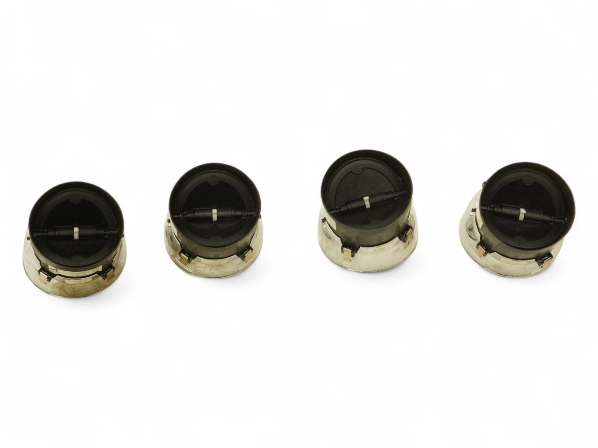 2010-2019 Jaguar XJ X351 Ac Heater Air Vent Grille Nozzle Dash Front Set Of 4