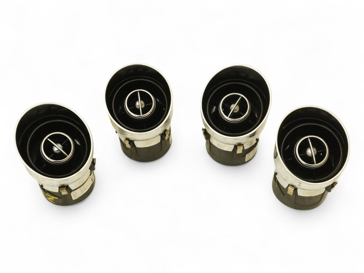 2010-2019 Jaguar XJ X351 Ac Heater Air Vent Grille Nozzle Dash Front Set Of 4