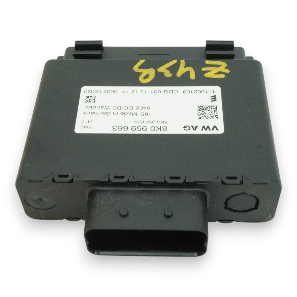 15-18 Porsche Macan 95B Voltage Stabilizer Control Module Unit 8K0959663 OEM