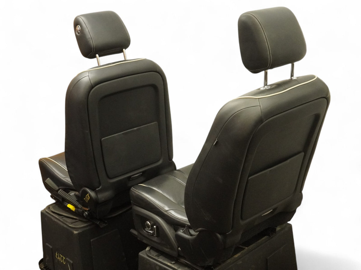 16-19 Jaguar XJ XJL X351 Seats Leather Power Front Rear Set GJ3214D600AD OEM