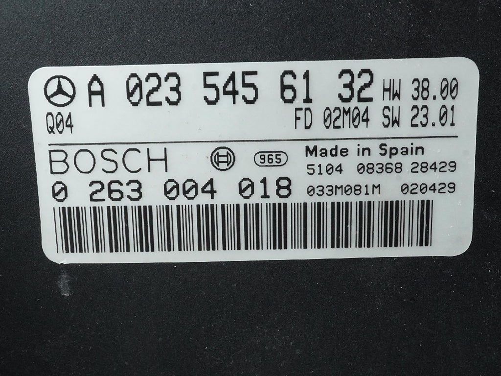  2003 - 2006 Mercedes Benz Sl Class R230 Parking Assist Control Module 0235456132, price