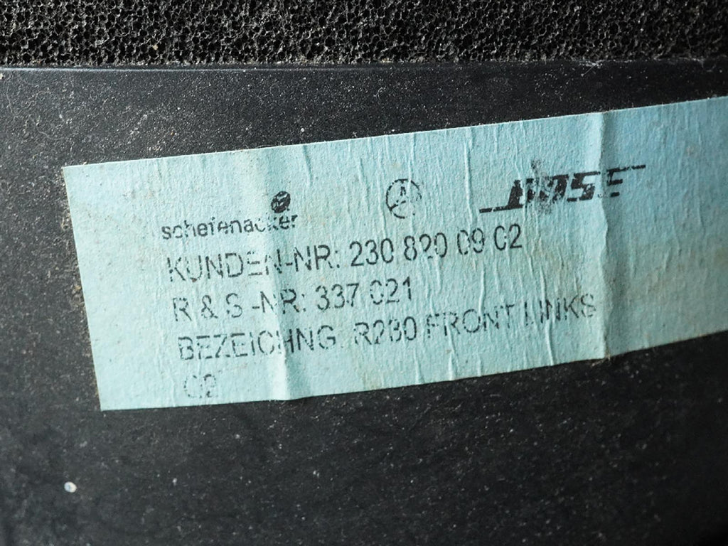  2003 - 2008 Mercedes Benz Sl Class R230 Speaker Bose Sound Audio Bose Lh Front, cheap