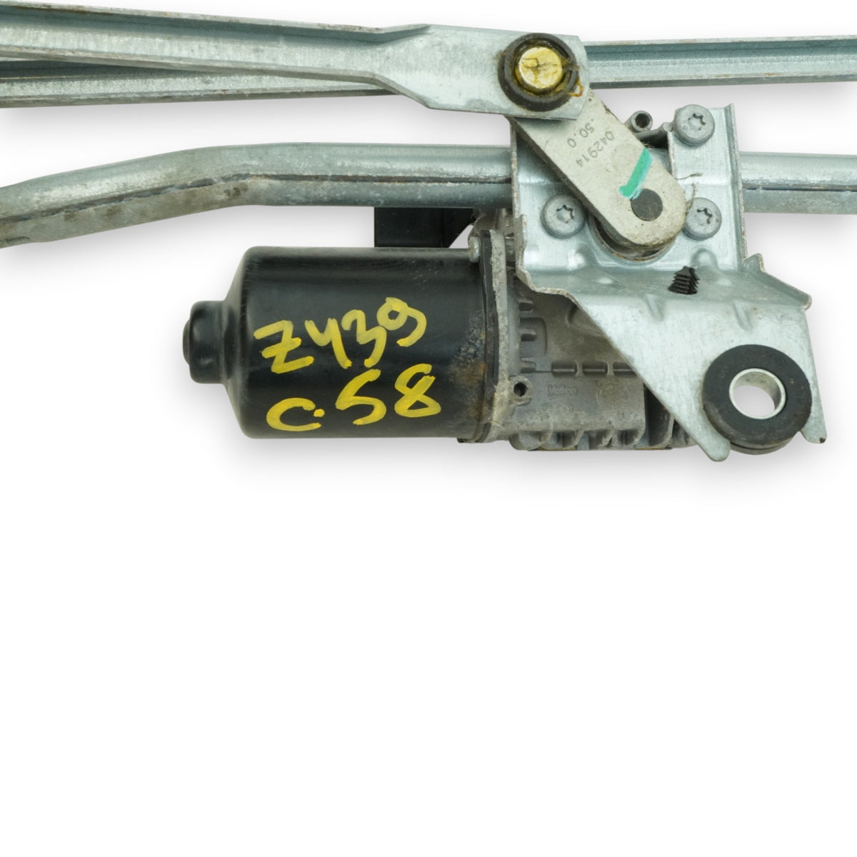 15-18 Porsche Macan 95B Linkage Motor Wiper Windshield Front 95B955113A OEM