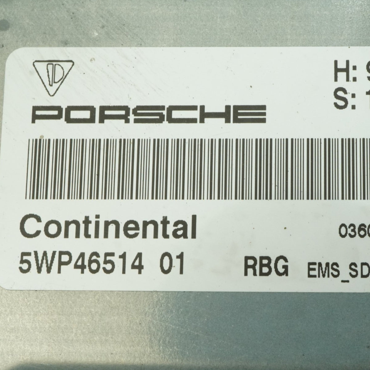 15-18 Porsche Macan 95B 3.0L ECU Engine Computer Control Module 95B906022B OEM