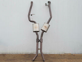 2007 - 2010 BMW X5 E70 4.8 LITER ENGINE EXHAUST SYSTEM DUAL MUFFLER REAR 18307558664, Price