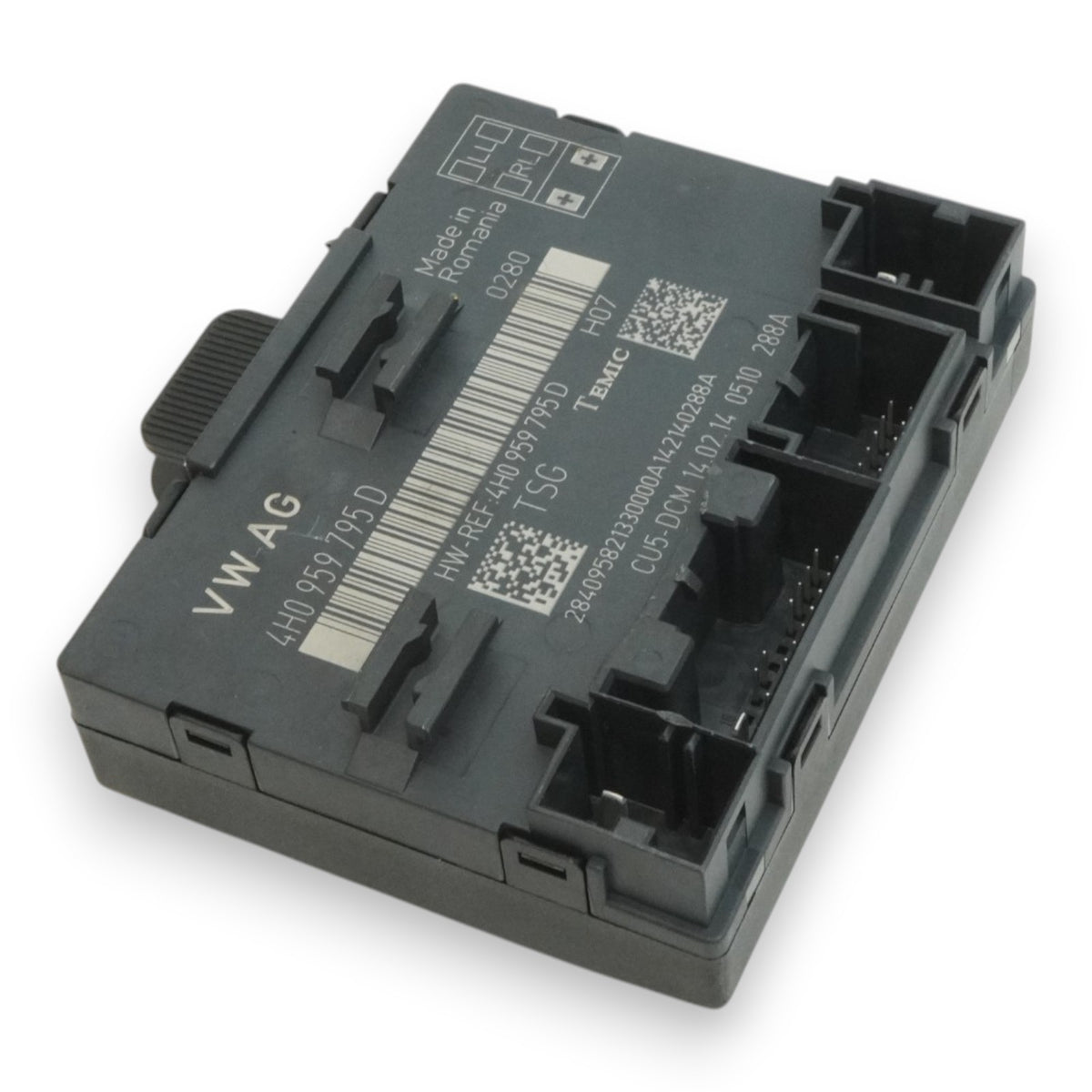 11-18 Audi A8 A8L D4 Door Computer Control Module Rear Left LH 4H0959795D OEM