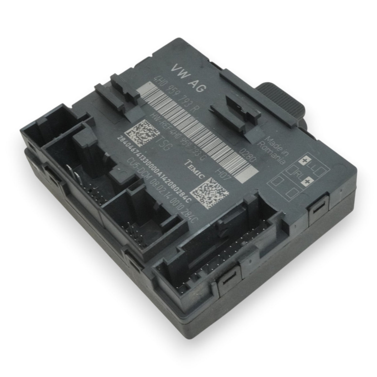 11-18 Audi A8 A8L D4 Door Computer Control Module Front Left LH 4H0959793R OEM