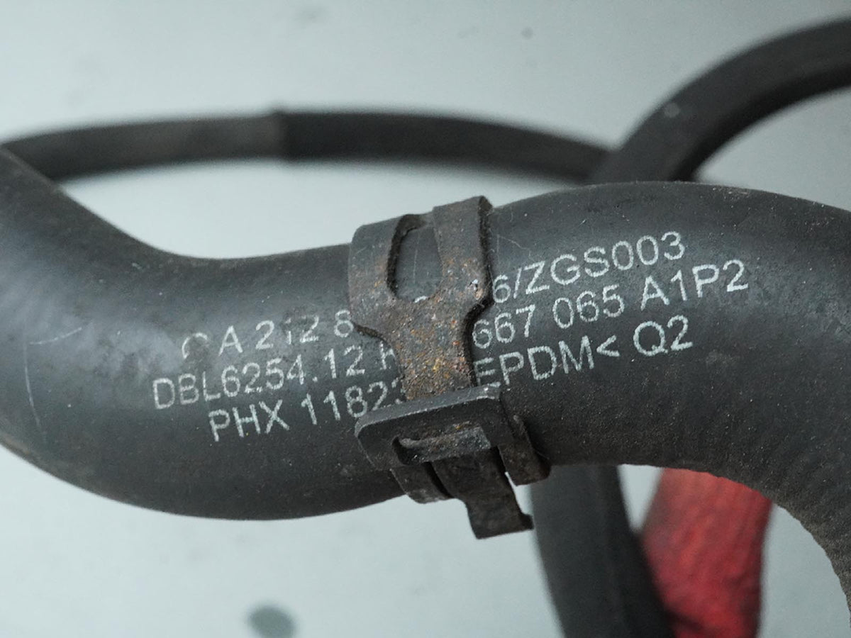 10-11 Mercedes E350 W212 Auxiliary Water Coolant Pump W Hose Tube A2048300996