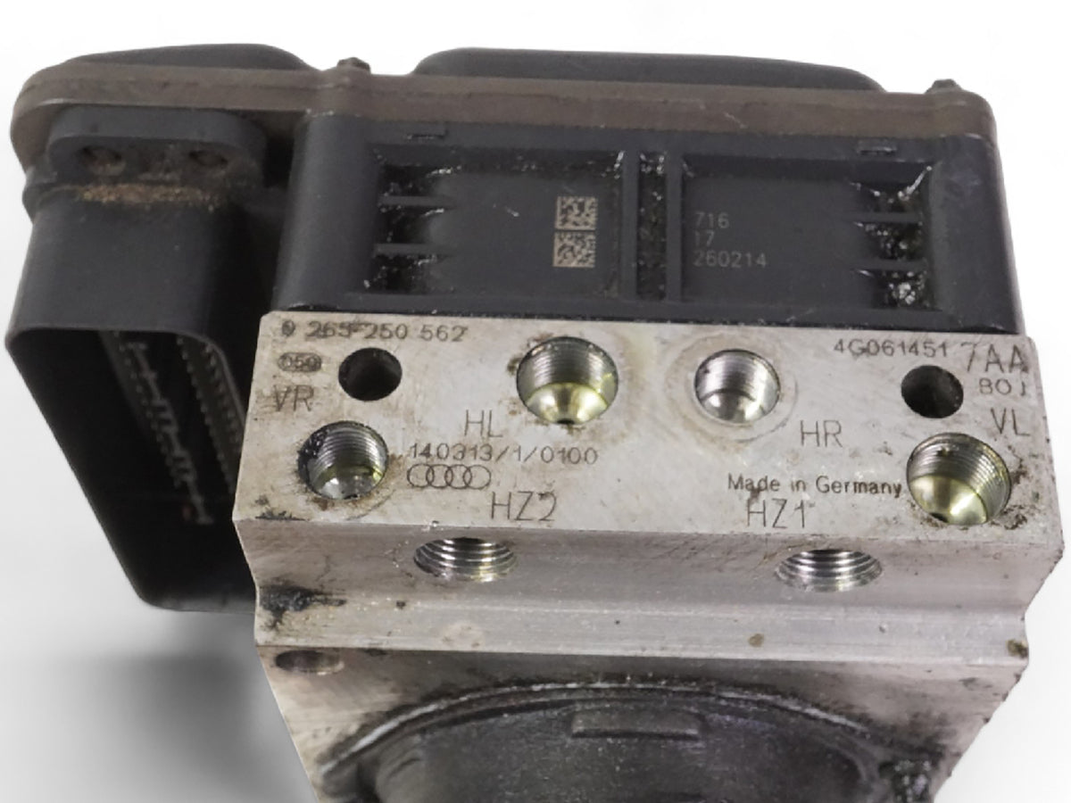 2014-2015 Audi A6 C7 Abs Anti Lock Brake Actuator Pump Module 4G0614517AA OEM