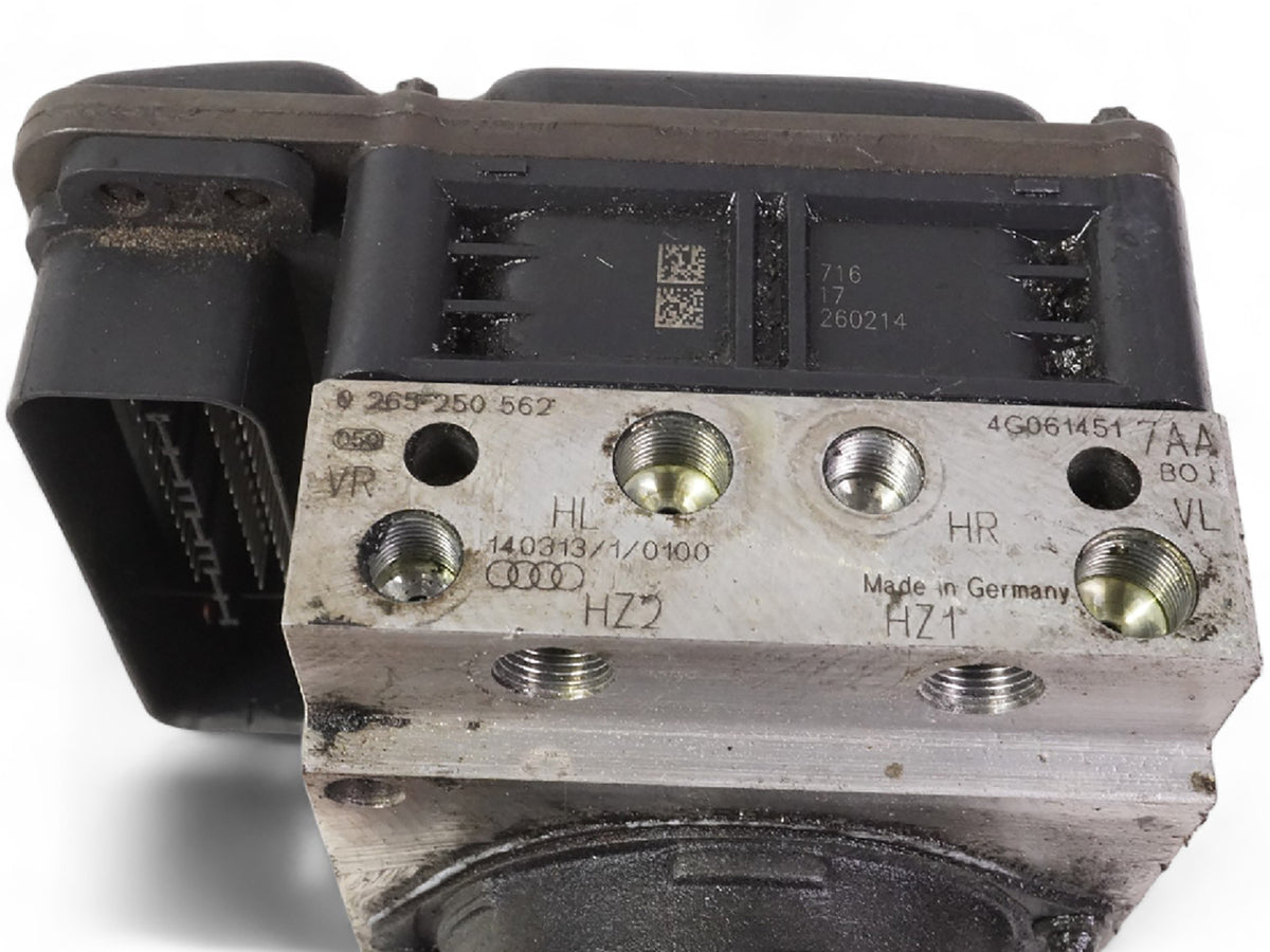 2014-2015 Audi A6 C7 Abs Anti Lock Brake Actuator Pump Module 4G0614517AA OEM