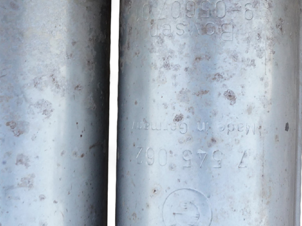  2008 - 2009 BMW 6 SERIES E63 MUFFLER SILENCER EXHAUST PIPE RESONATOR 7545062 OEM, in stock