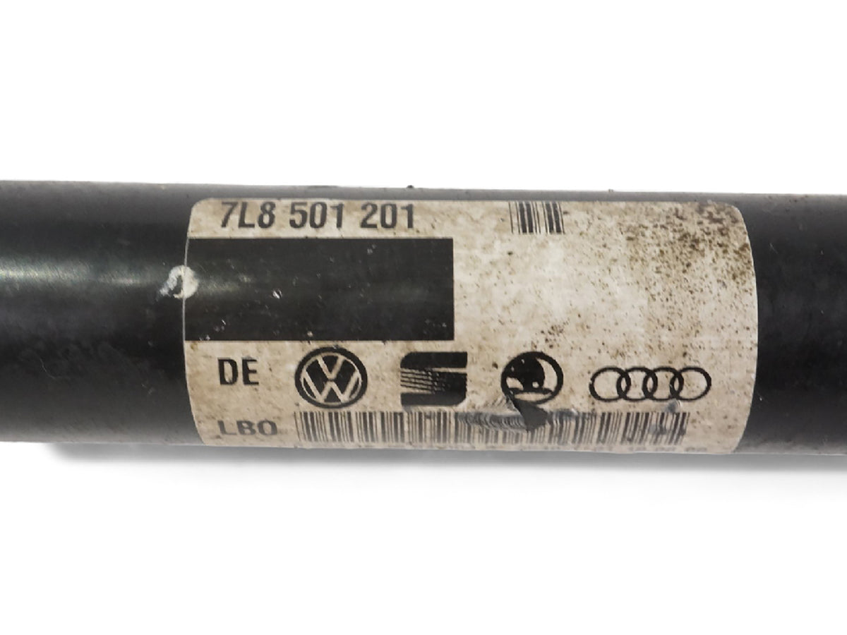 07-10 Audi Q7 4L Axle Shaft Cv Rear Passenger Right RH Side Unit 7L8501201 OEM