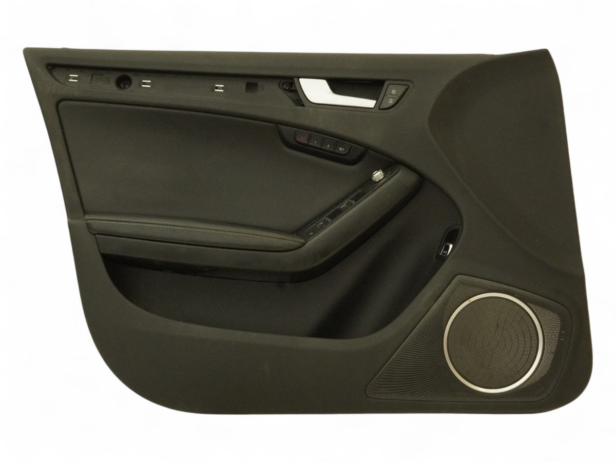 13-16 Audi S4 A4 B8 Door Panel Interior W Maste Window Mirror Switch Front Left