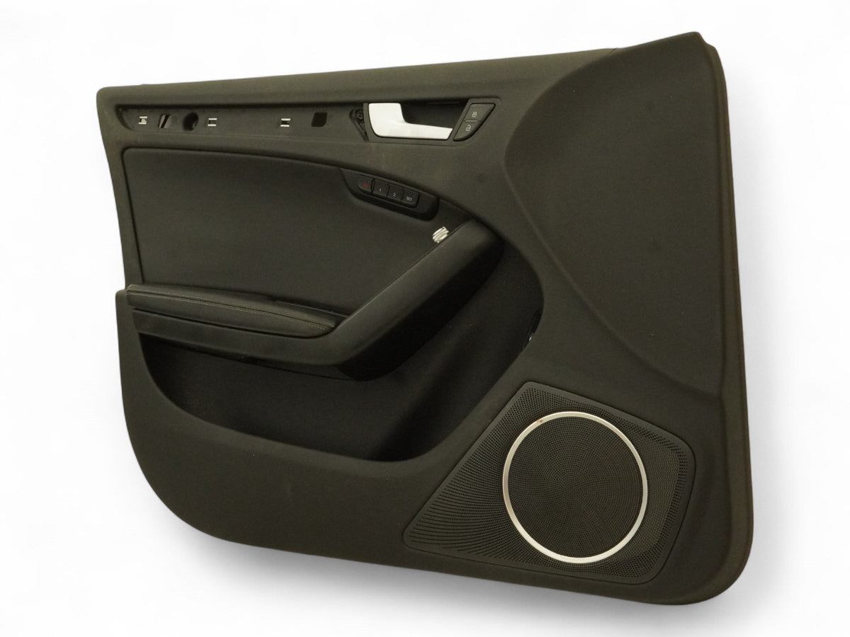 13-16 Audi S4 A4 B8 Door Panel Interior W Maste Window Mirror Switch Front Left