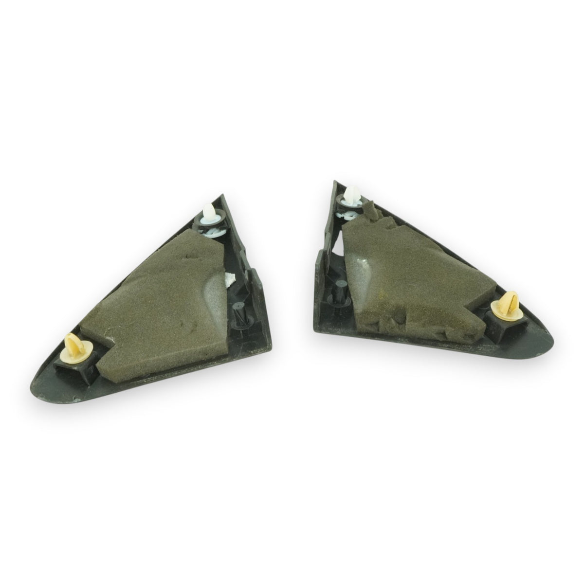2016 Smart Fortwo W453 Side View Mirror Triangle Trim Cover Panel Left Right Set OEM