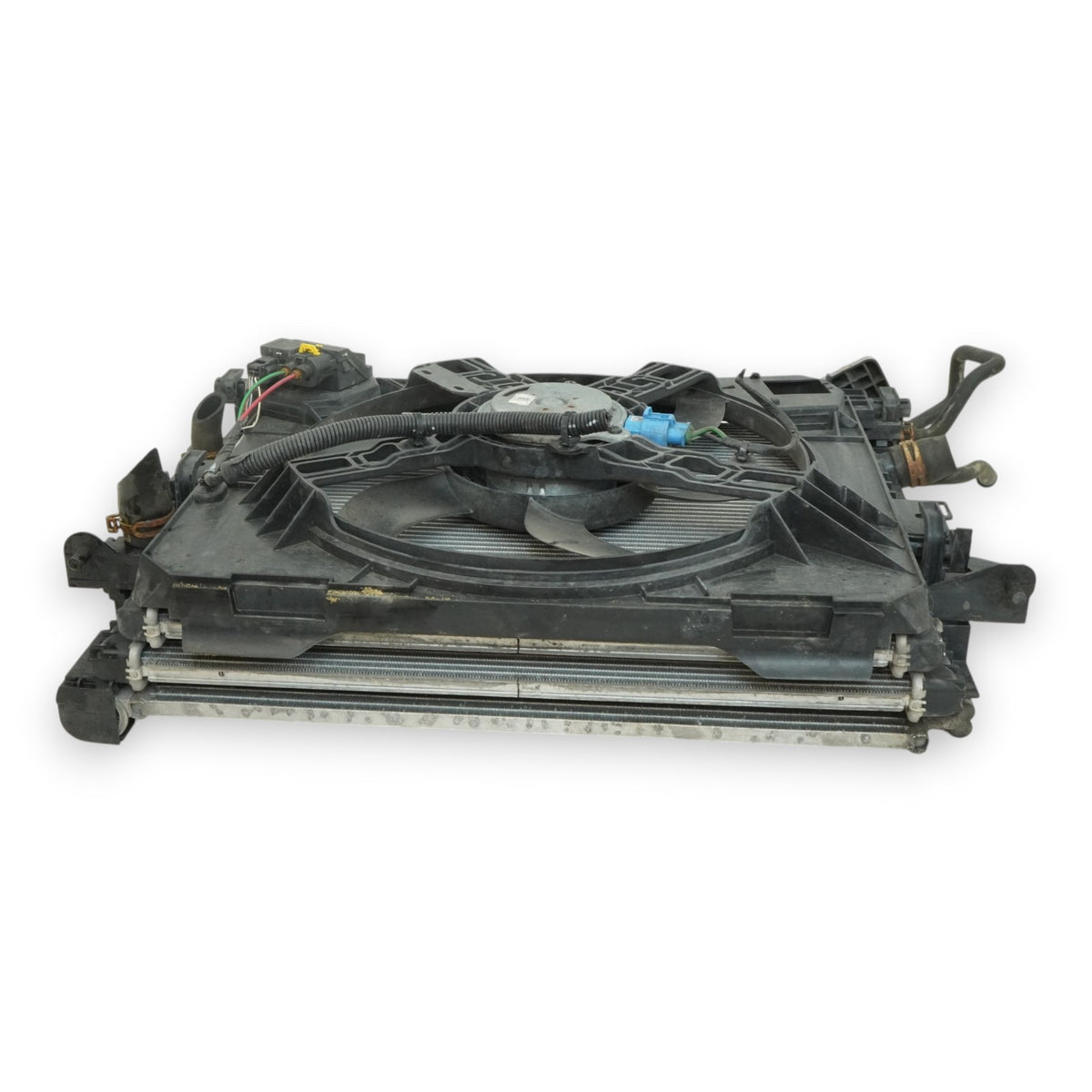 2016 Smart Fortwo W453 Radiator Cooling Ac Condenser Fan Shroud A4535000054 OEM