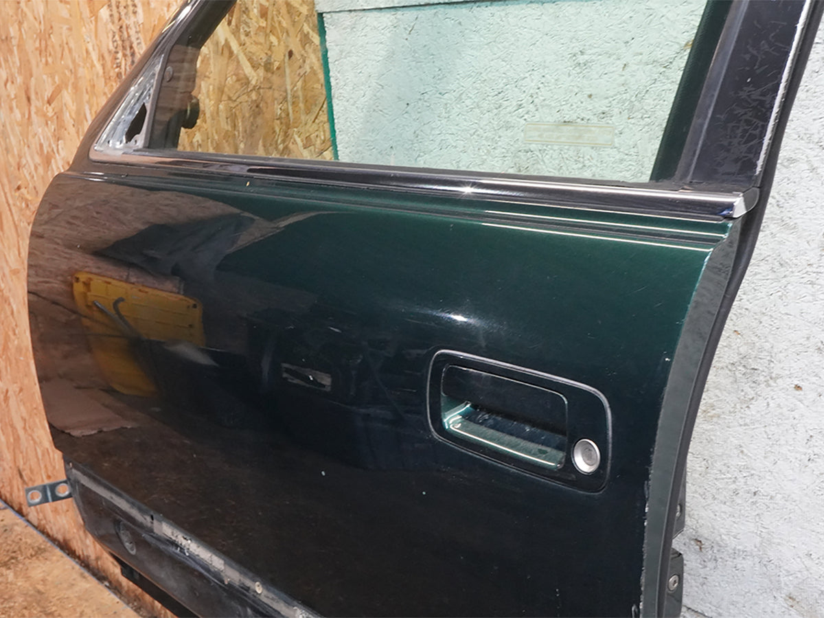 98-00 Lexus LS400 XF20 Door Panel Exterior Front Driver 6700250030 Green 6Q7 OEM