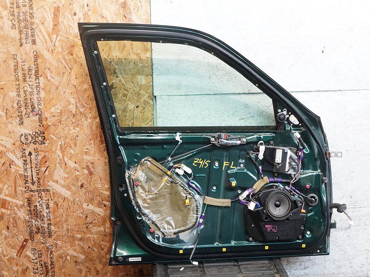 98-00 Lexus LS400 XF20 Door Panel Exterior Front Driver 6700250030 Green 6Q7 OEM