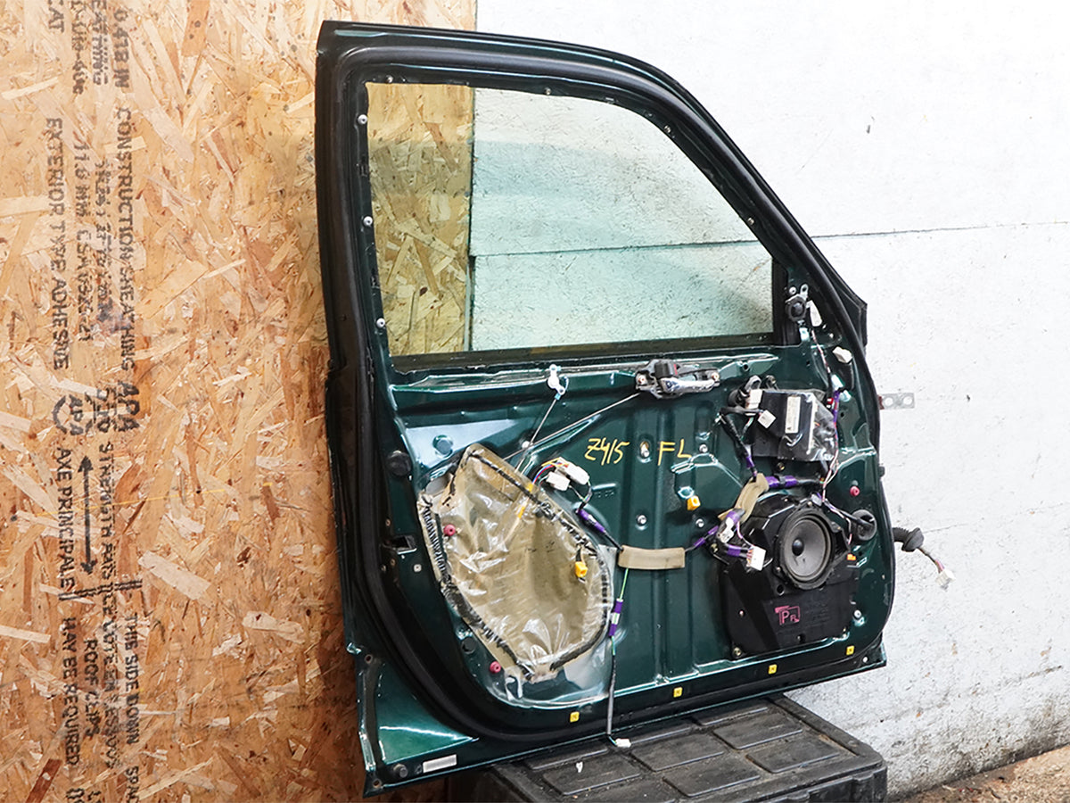 98-00 Lexus LS400 XF20 Door Panel Exterior Front Driver 6700250030 Green 6Q7 OEM