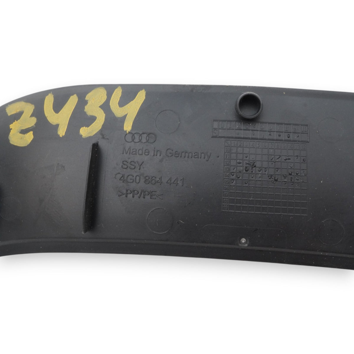 12-18 Audi S6 A6 C7 Dashboard Cover Panel Trim Lower Front Right 4G0864441 OEM
