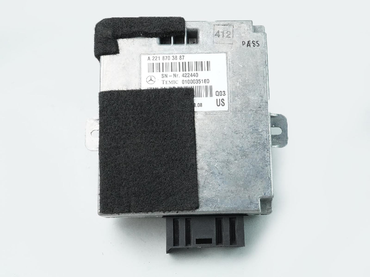 07-13 Mercedes S350 W221 Voice Communication Language Module Control A2218703887