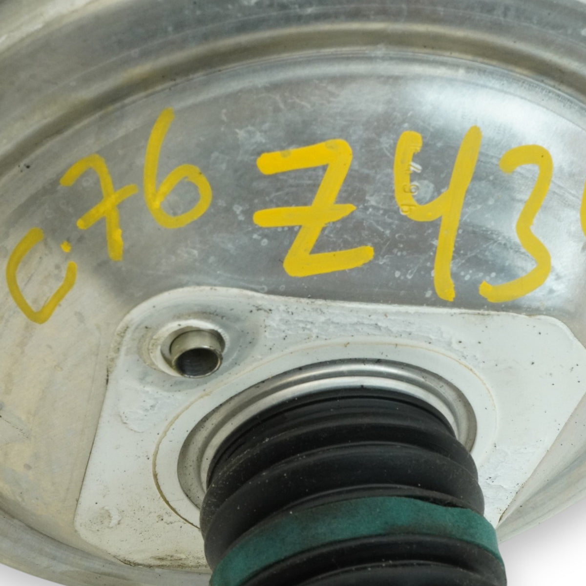 16-17 Audi S6 C7 Power Brake Vacuum Booster Master Cylinder Tank 4G1612103H OEM