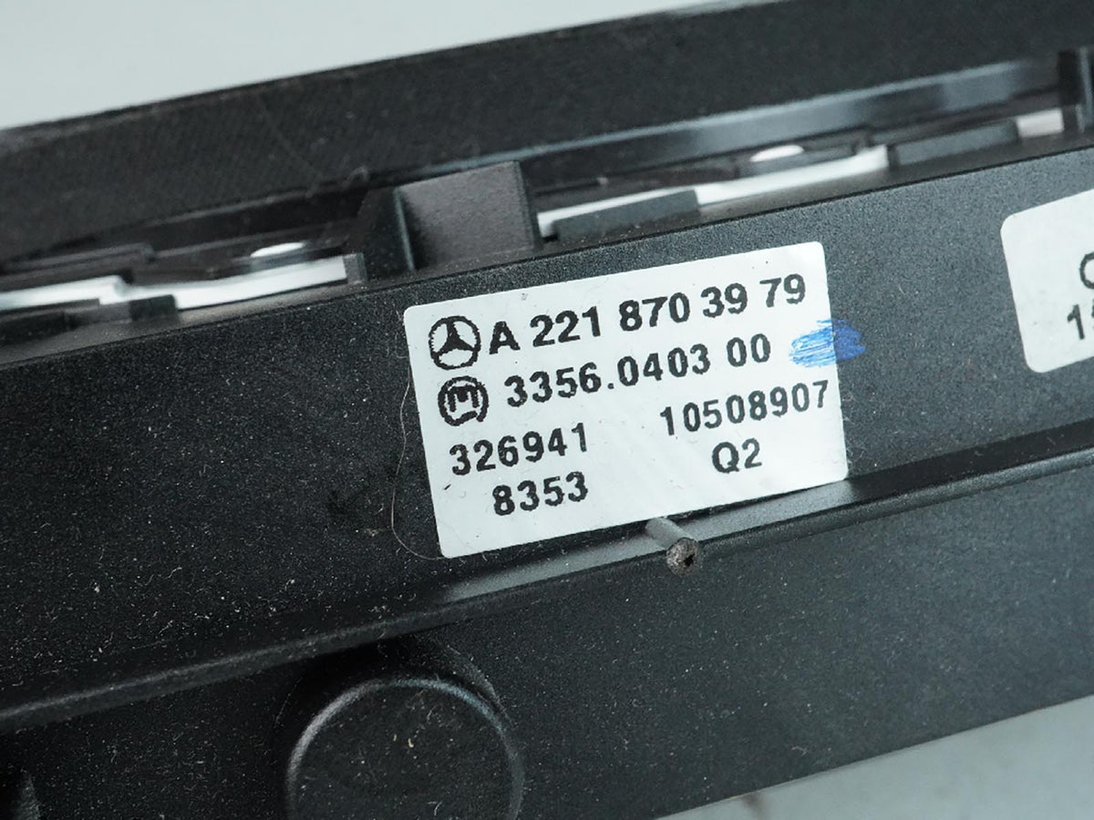 2007 - 2013 Mercedes S Class W221 Suspension Esp Off Parking Switch Dimmer OEM