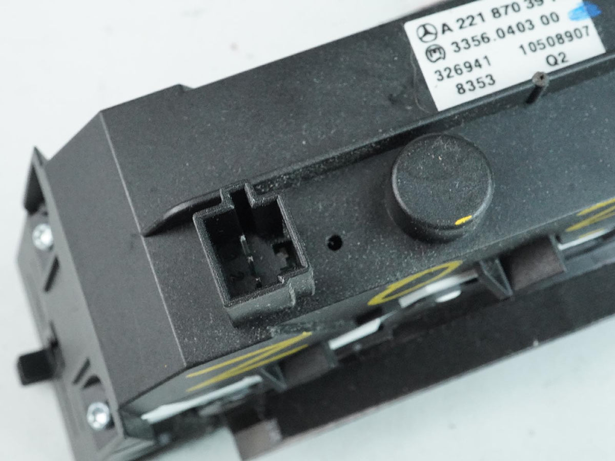 2007 - 2013 Mercedes S Class W221 Suspension Esp Off Parking Switch Dimmer OEM