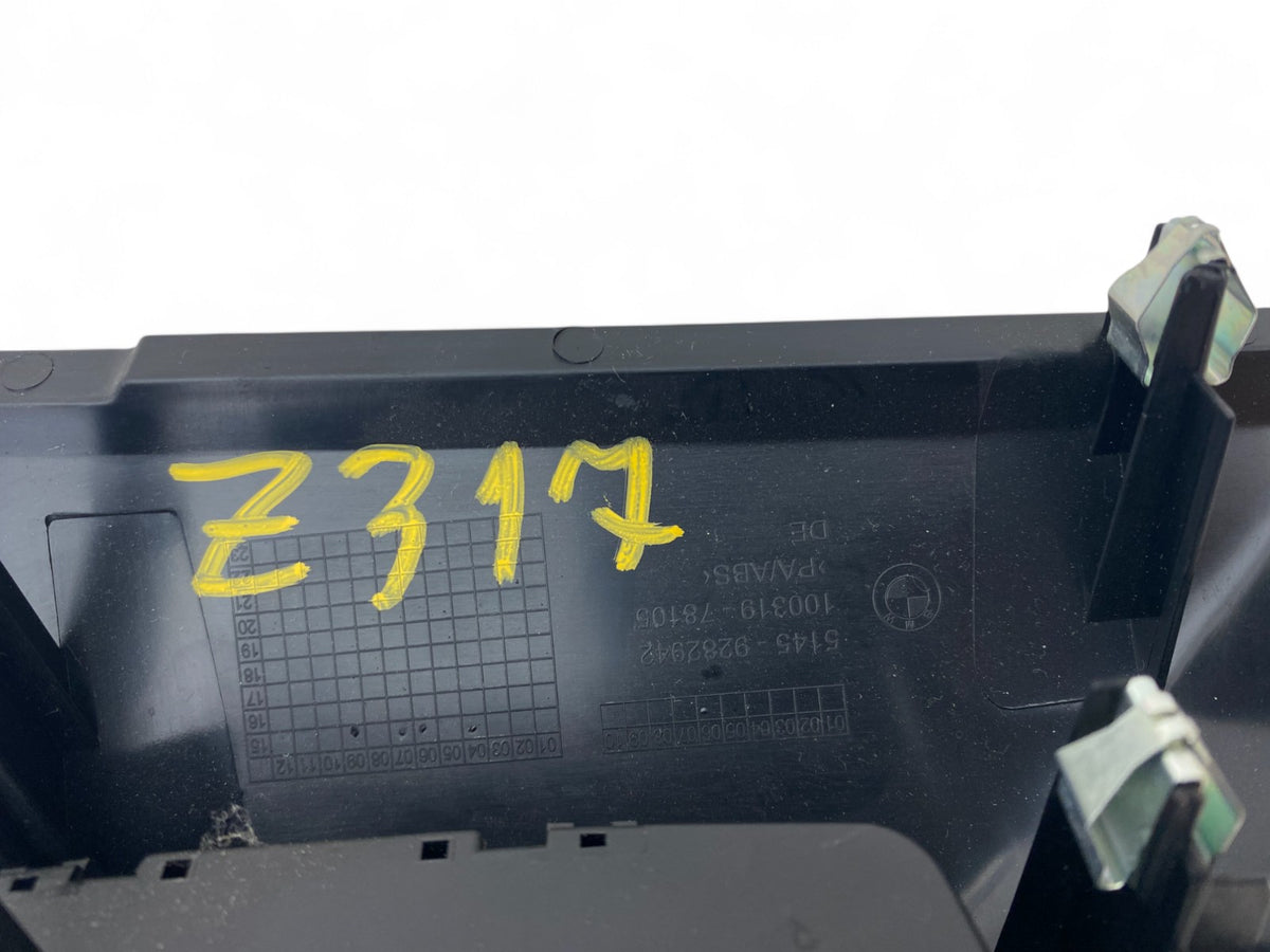 14-17 BMW i3 I01 Headlight Automatic Dimmer Switch Control W Trim 51459282942