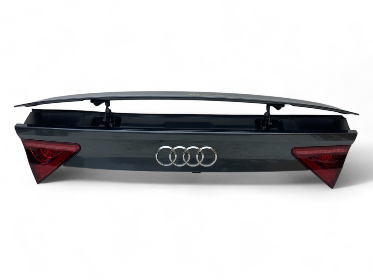 12-17 Audi Rs7 S7 A7 4G Spoiler Wing Trunk Declid Electric Rear W Camera OEM