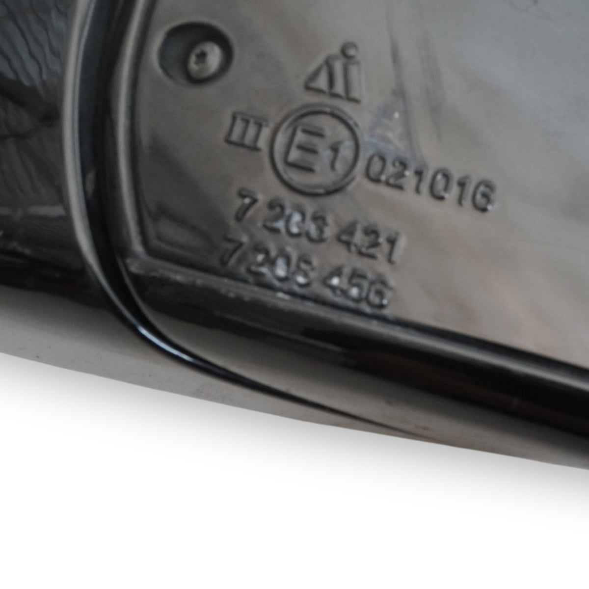 2010 BMW 650 E63 E64 Left Door Side View Power Mirror Black 475 51167208550 OEM