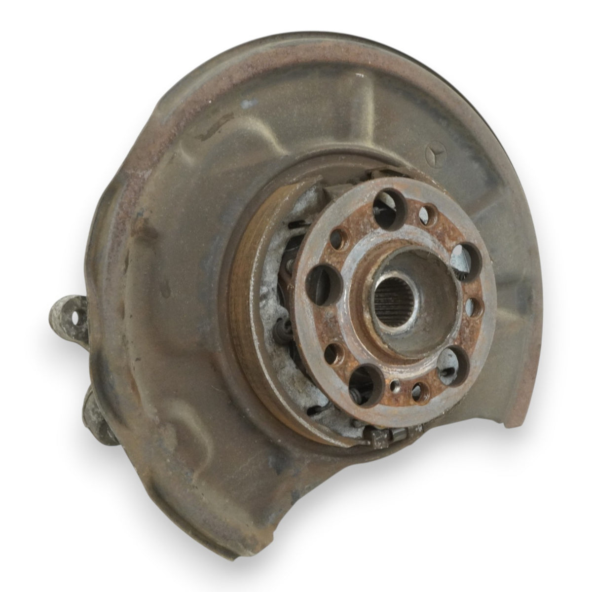 03-12 Mercedes SL500 SL550 R230 Spindle Knuckle Hub Rear Right RH 2303508608 OEM