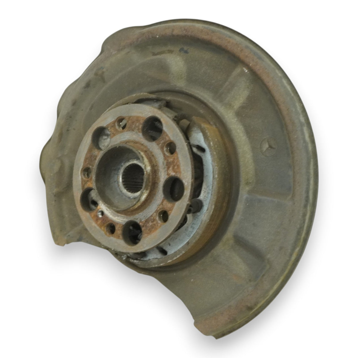 03-12 Mercedes SL500 SL550 R230 Spindle Knuckle Hub Rear Right RH 2303508608 OEM