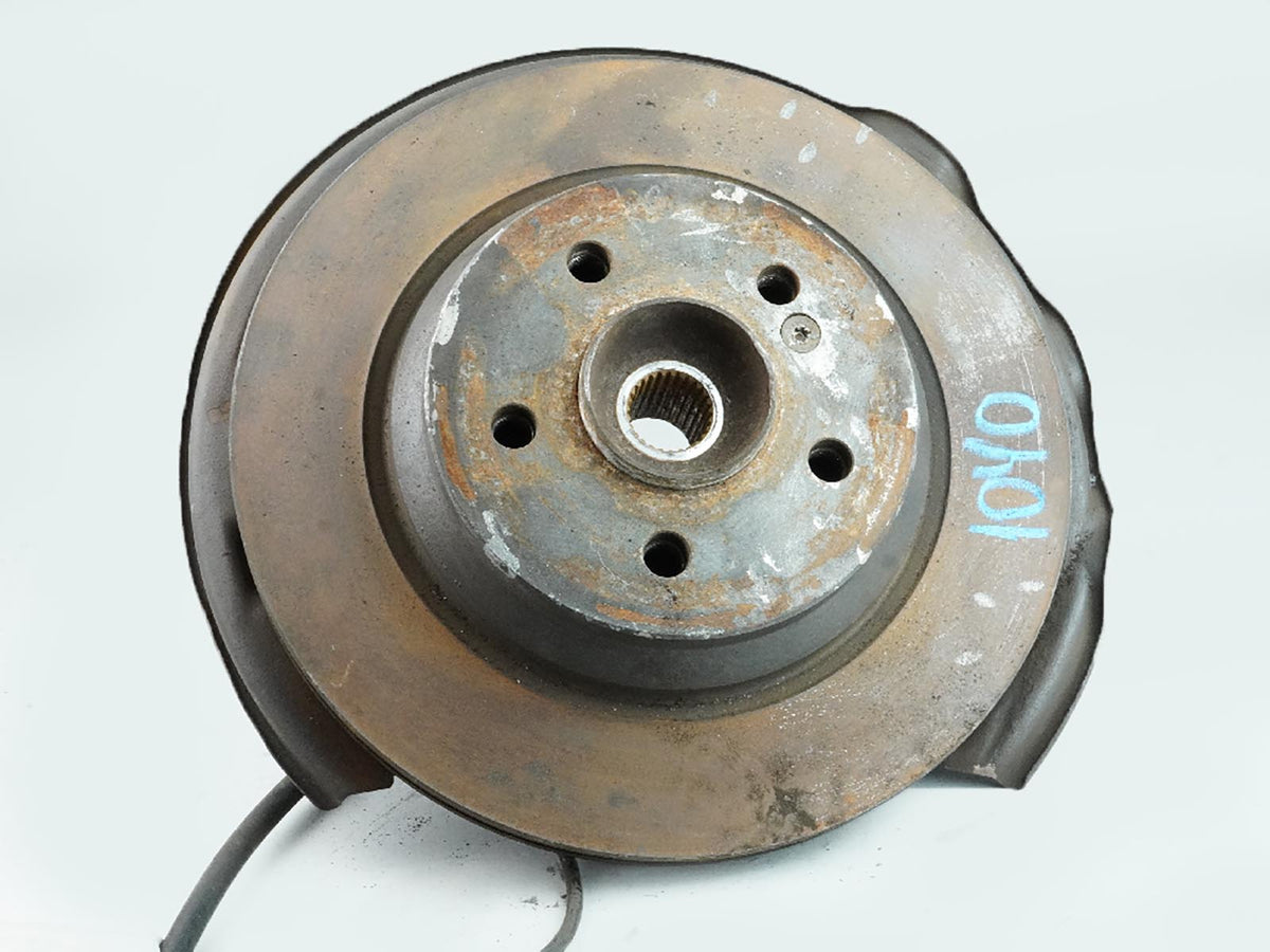 2003 - 2012 Mercedes Sl Class R230 Brake Rotor Disc W Knuckle Rear Driver Left
