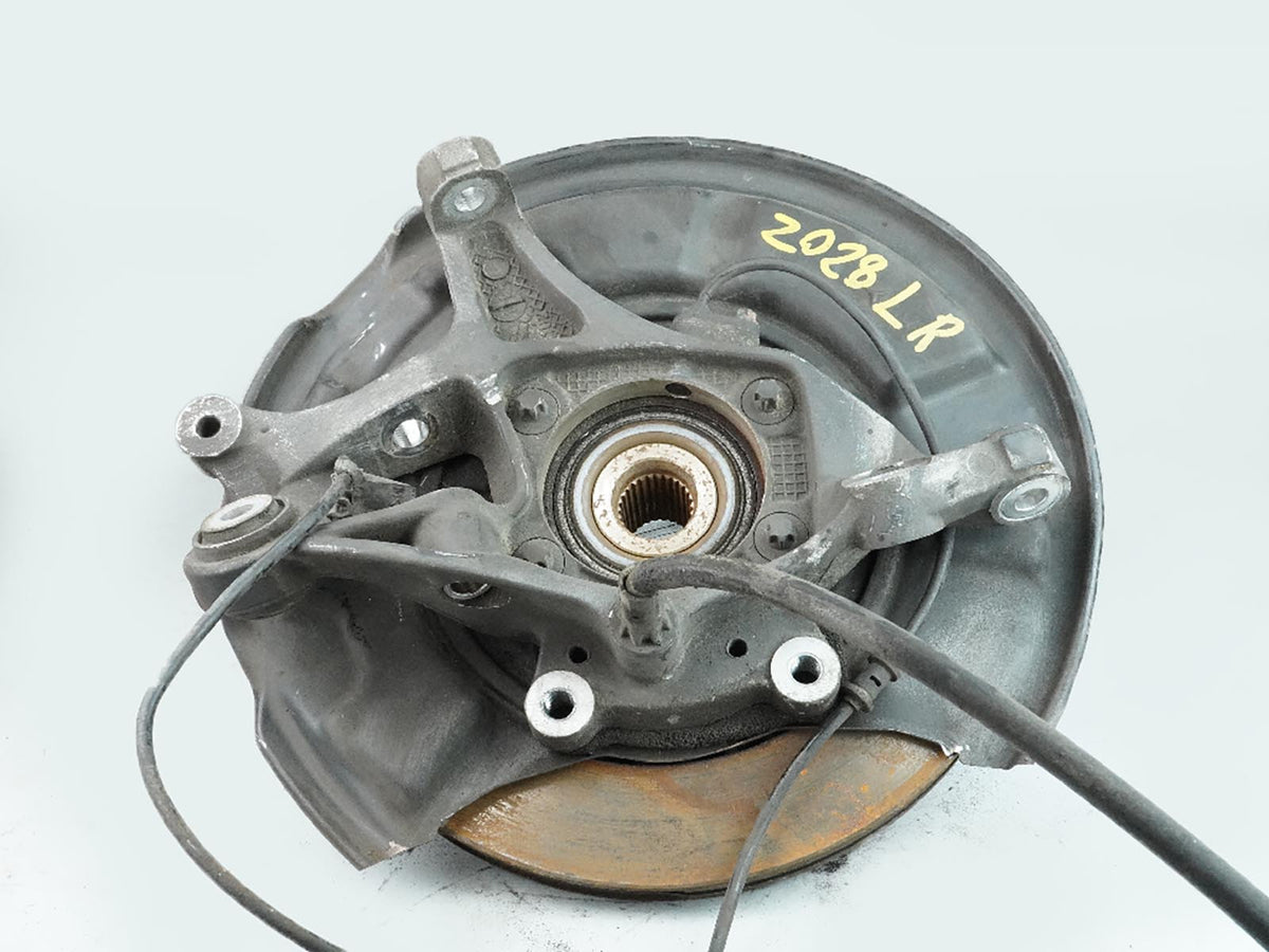 2003 - 2012 Mercedes Sl Class R230 Brake Rotor Disc W Knuckle Rear Driver Left