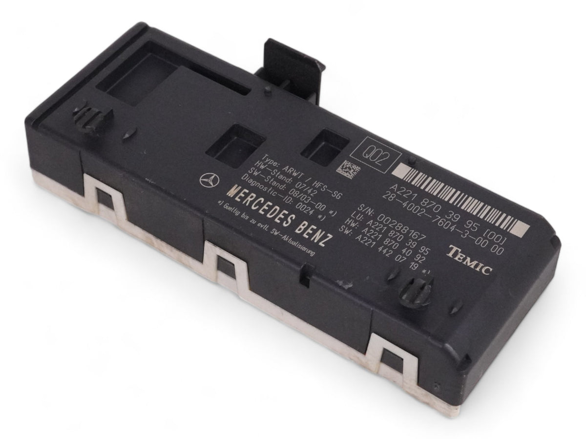 2007 - 2013 Mercedes S Class W221 Trunk Release Remote Open Close Cotrol Module