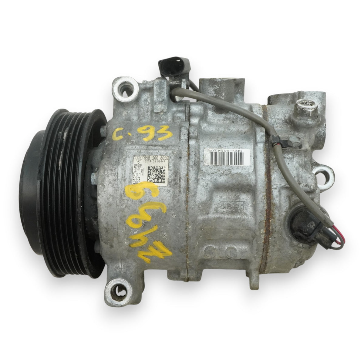 15-18 Porsche Macan 95B 3.0L 3.6L A/C Air Conditioning Compressor 95B260805B OEM