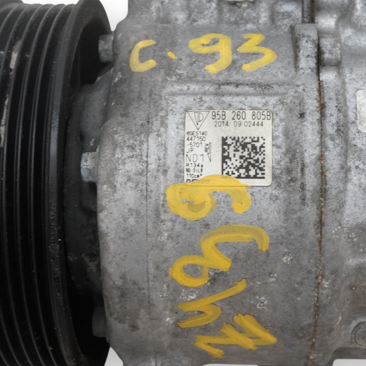 15-18 Porsche Macan 95B 3.0L 3.6L A/C Air Conditioning Compressor 95B260805B OEM