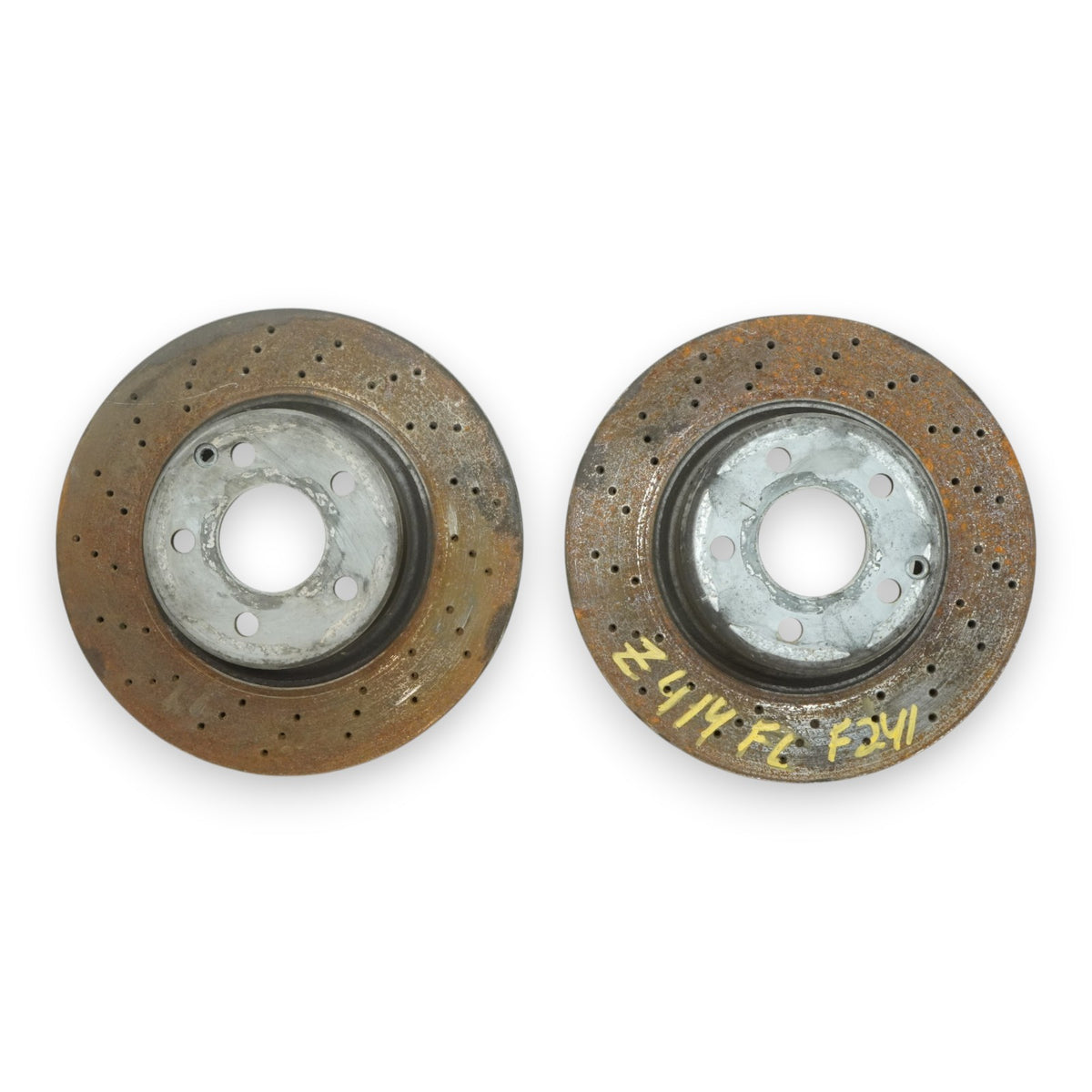 02-06 Mercedes CL500 C215 Caliper Brake Disc Rotor Front LH RH SET 220421091264 OEM