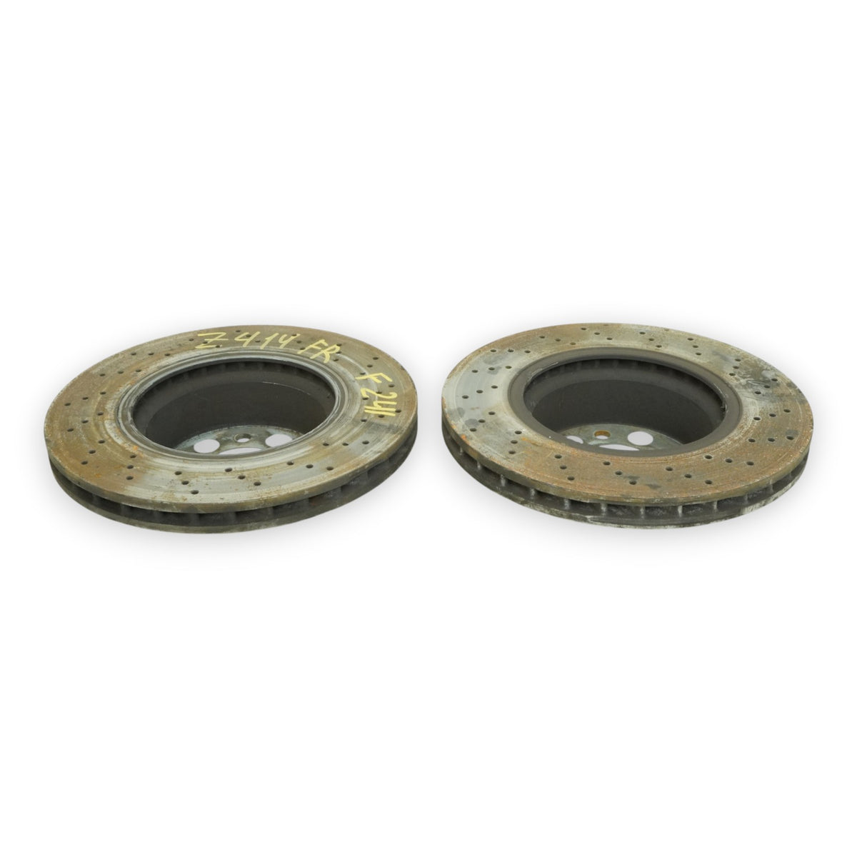 02-06 Mercedes CL500 C215 Caliper Brake Disc Rotor Front LH RH SET 220421091264 OEM