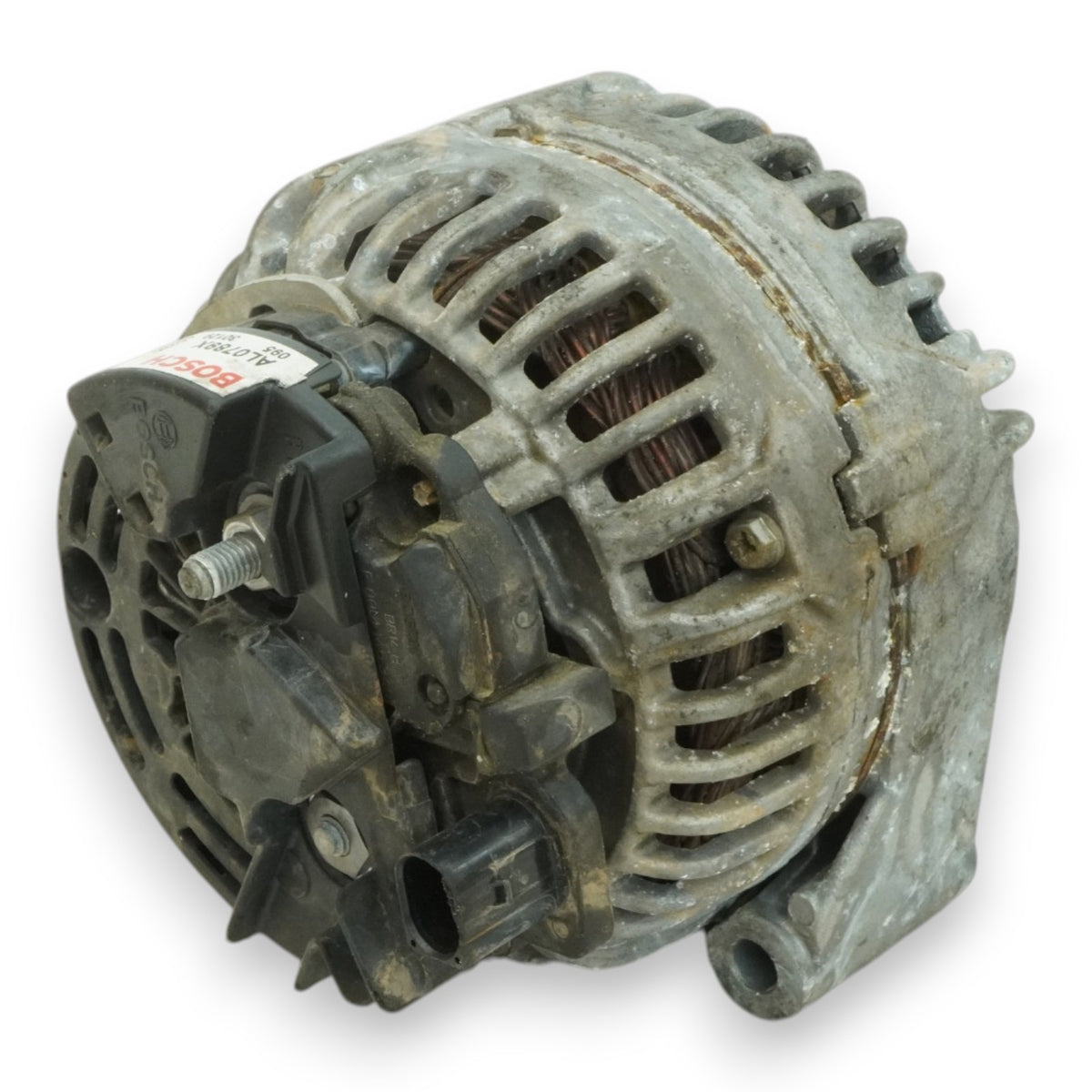 02-06 Mercedes S500 W220 Alternator Generator 150 Amp Pulley Bosch AL0789X OEM