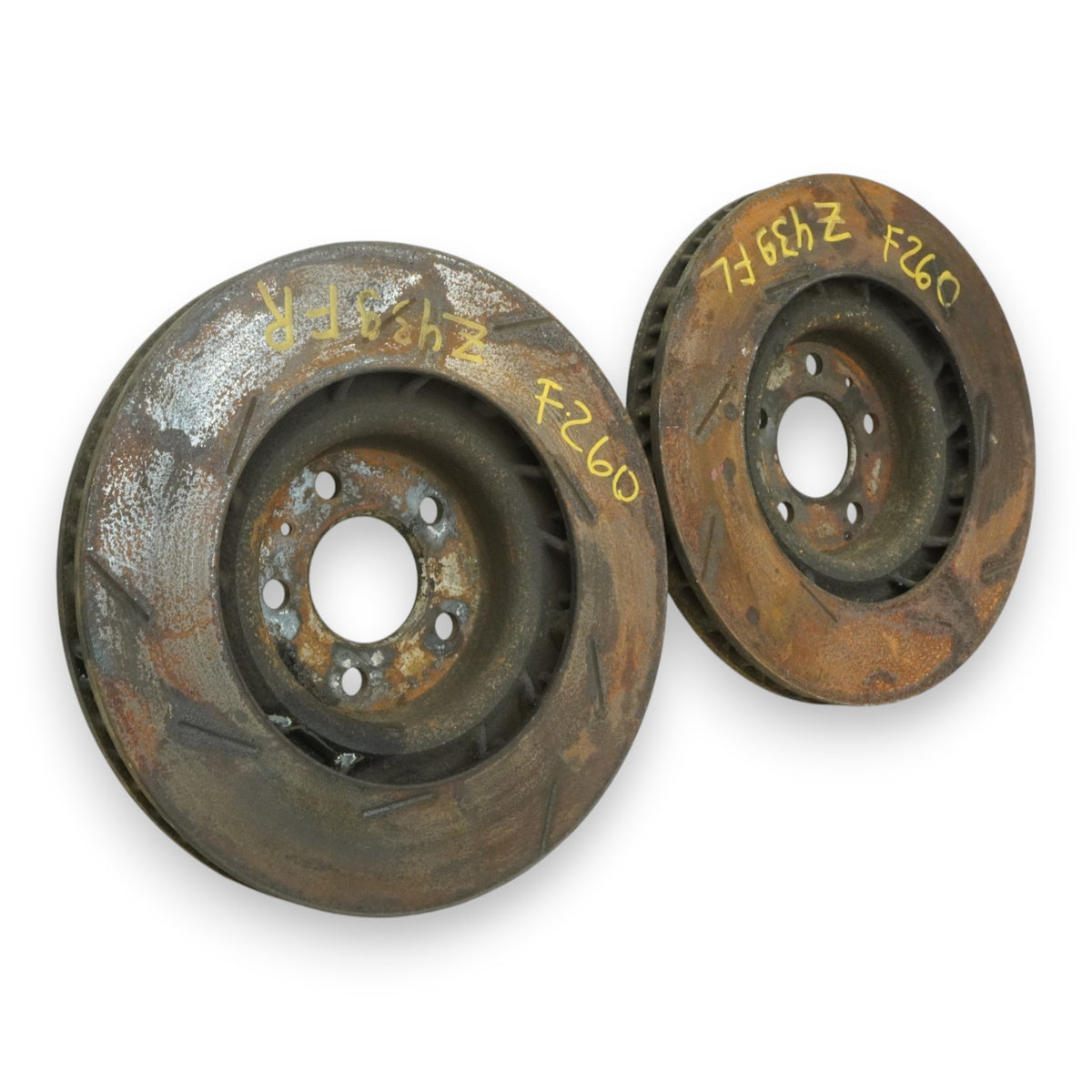 15-16 Porsche Macan 95B Brake Disc Rotors Front Left Right Side 955B615301 OEM