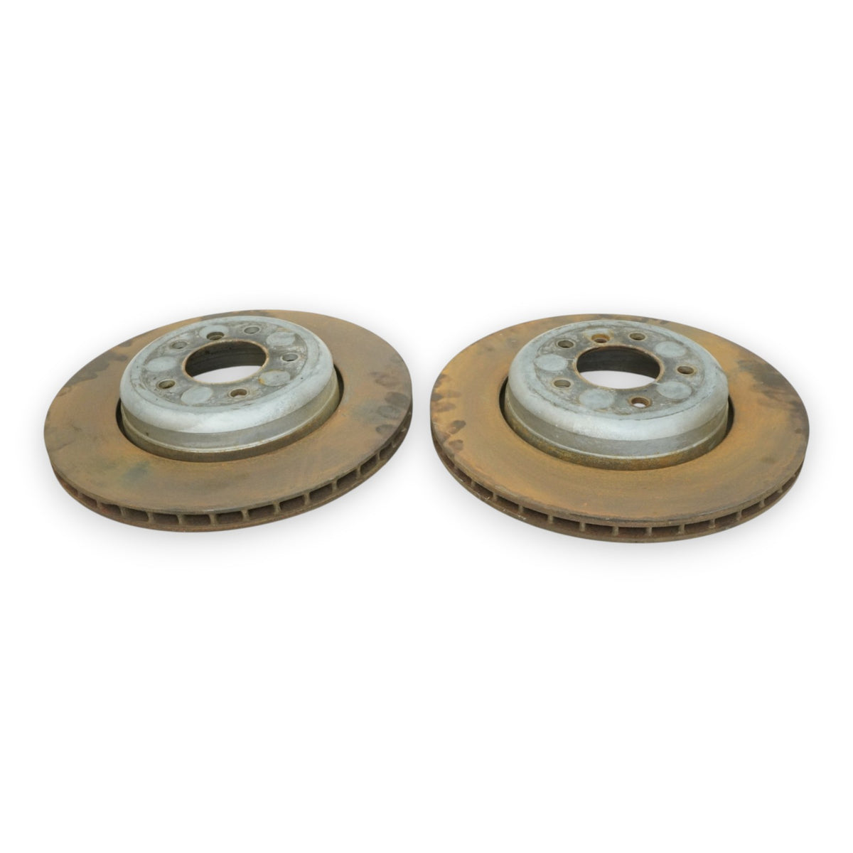04-10 BMW 645i 650i E63 E64 Rear LH RH 345x24mm Brake Disc Rotor 34216763827 OEM