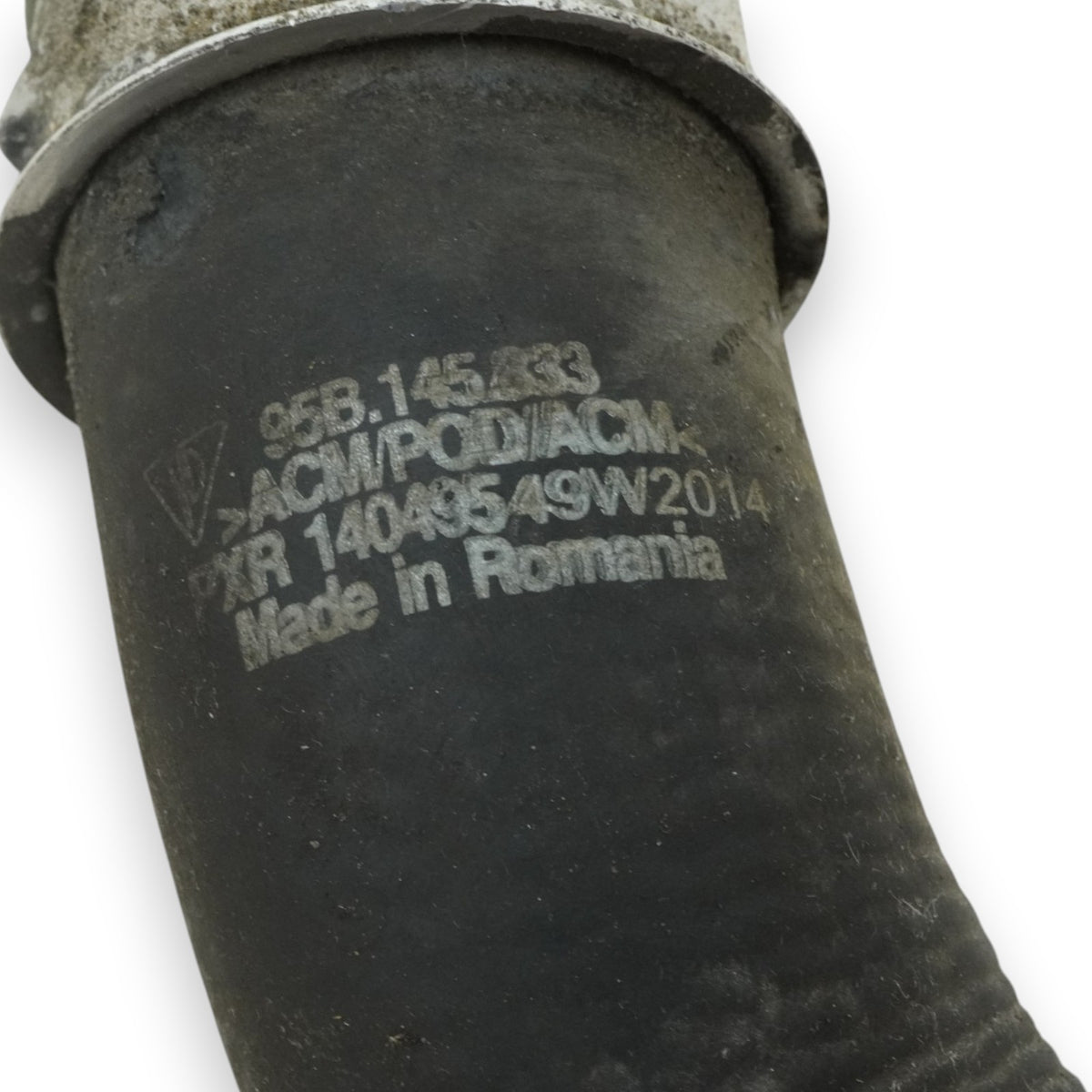 15-18 Porsche Macan 95B 3.0L Engine Intercooler Turbo Hose Tube LH 95B145833 OEM