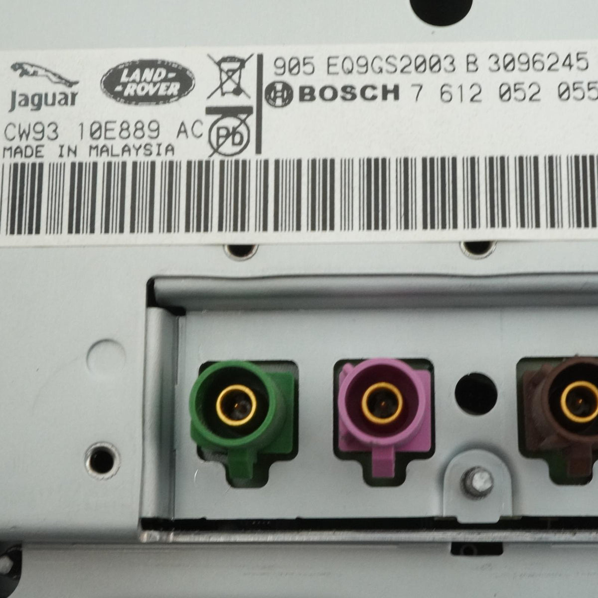 2010-2012 Jaguar XJ X351 Information Navigation Screen Monitor 7612052055 OEM