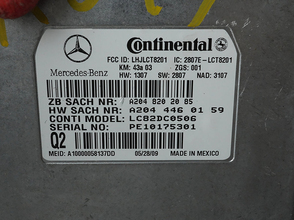  2010 - 2013 Mercedes Benz E Class W212 Commun Voice Module Control 204446015, buy