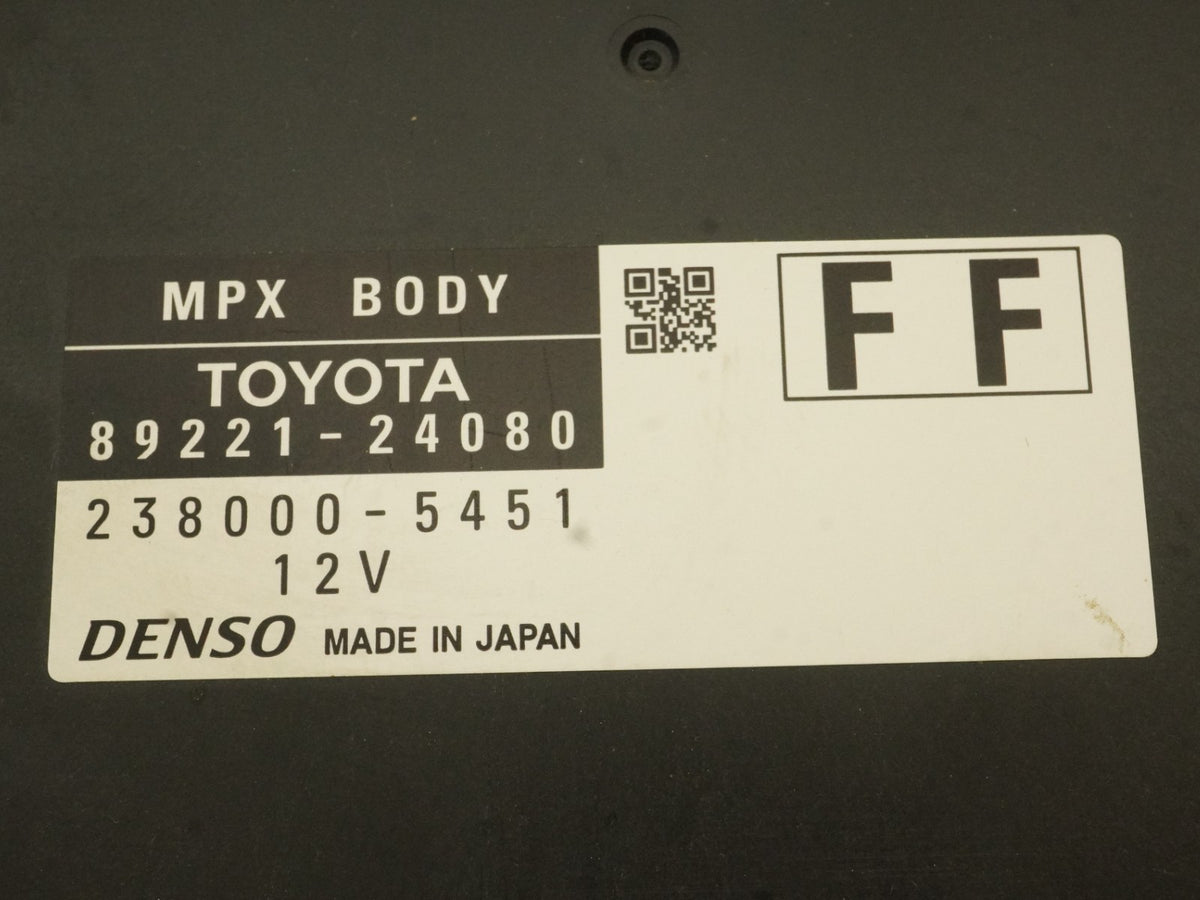 2016 Lexus RC300 XC10 Multiplex Network Body Computer Module 89221-24080 OEM